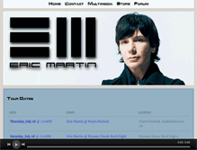 Tablet Screenshot of ericmartin.com